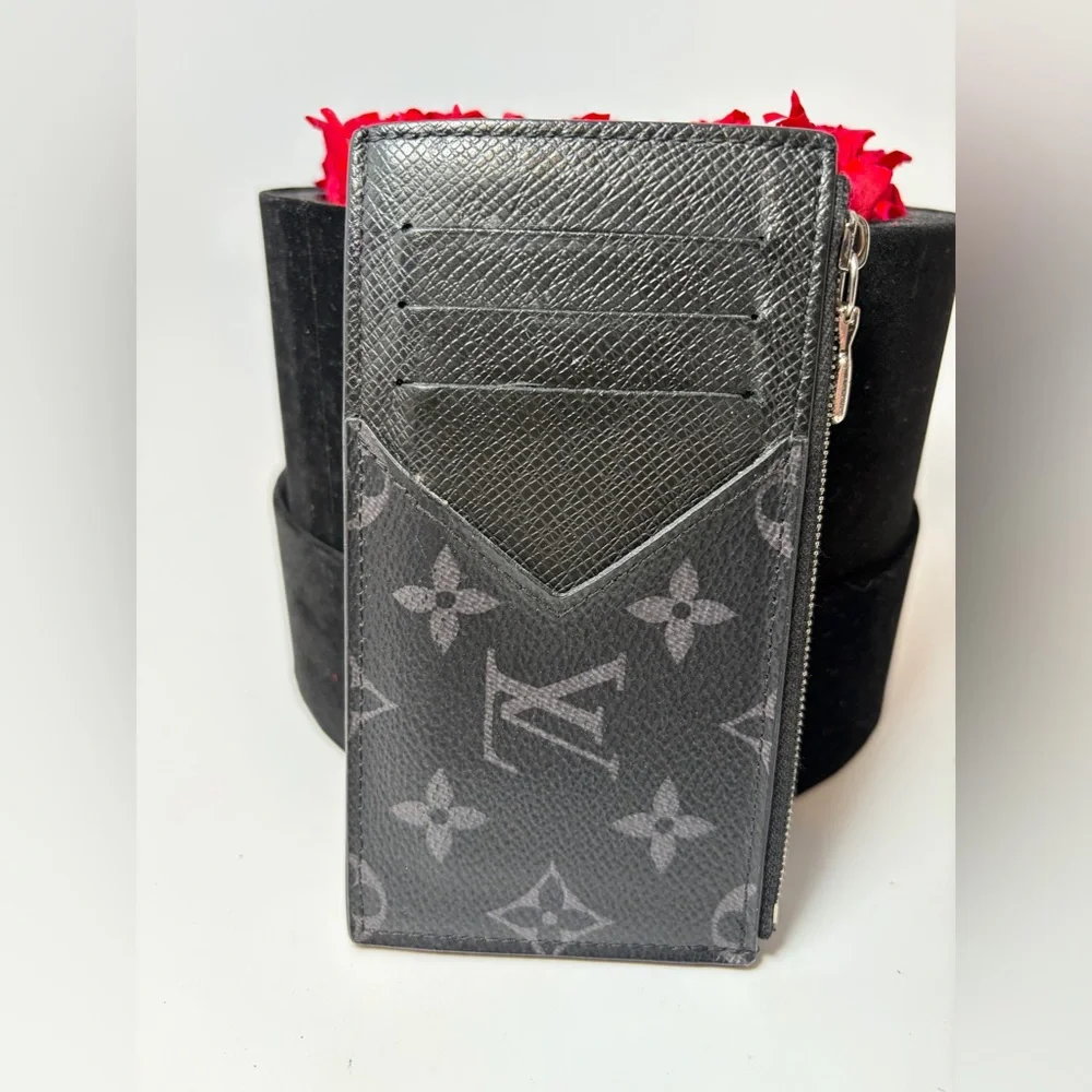 Coin Card Holder Wallet Taigarama Monogram